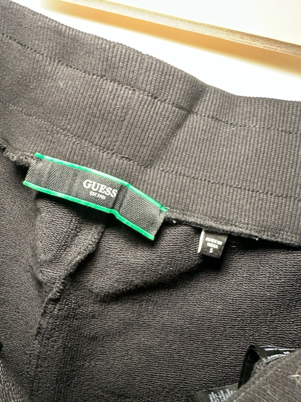 GUESS Black Women's Active Drawstring Shorts - Picture 7 of 7
